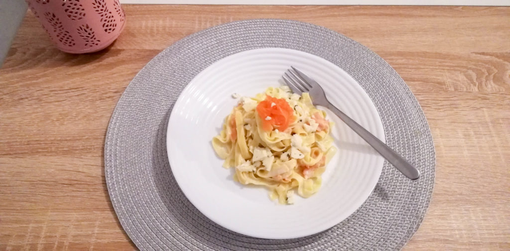 Tagliatelle à la crème fraîche