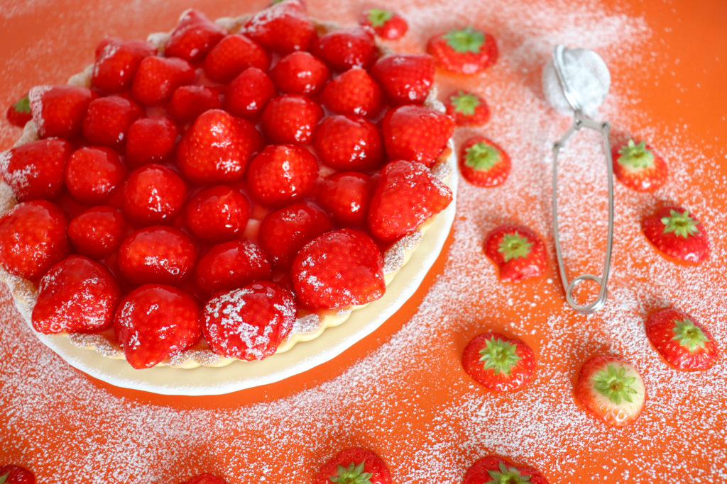 tarte aux fraises 